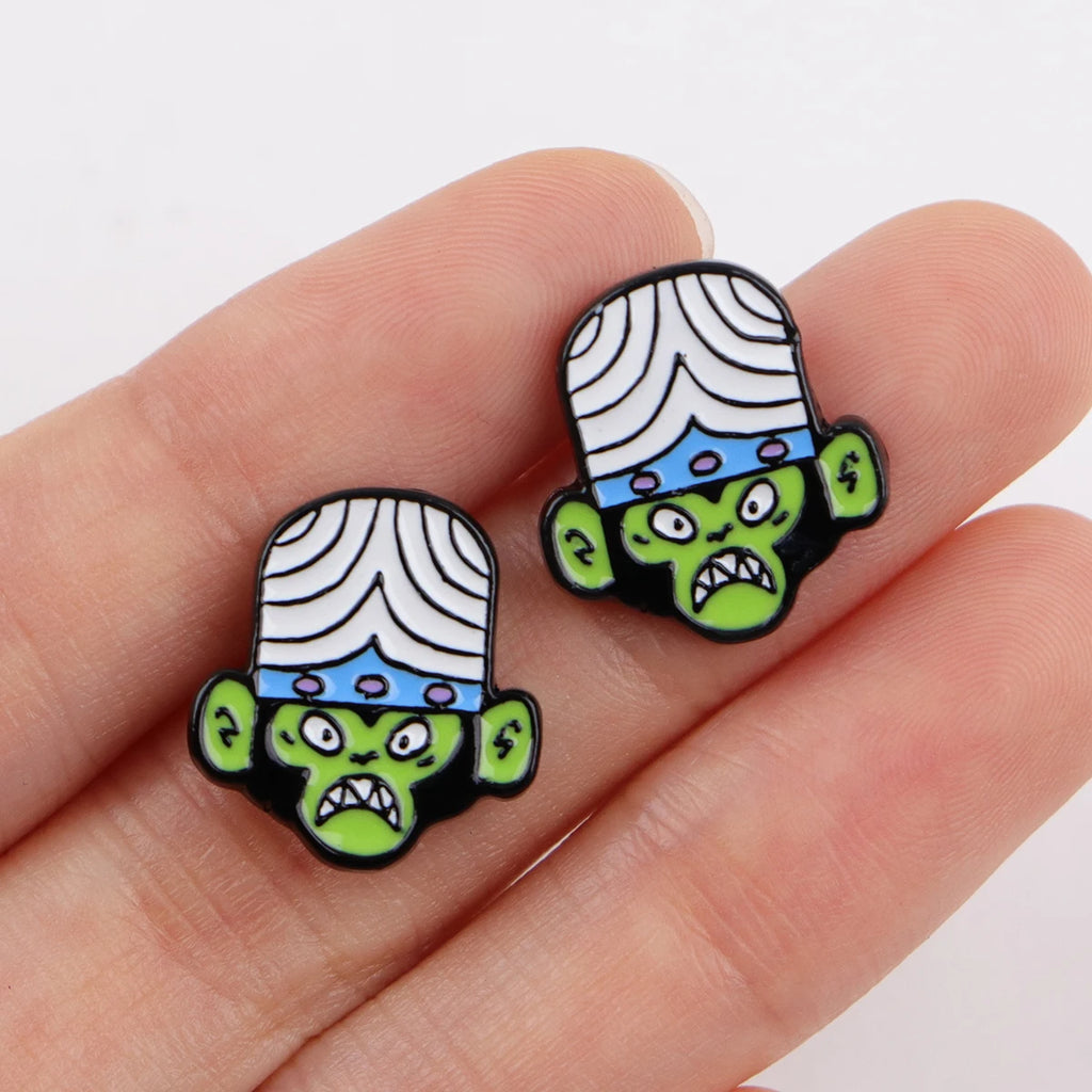 Cute Things Powerpuff Girls Earrings - ATSProducts