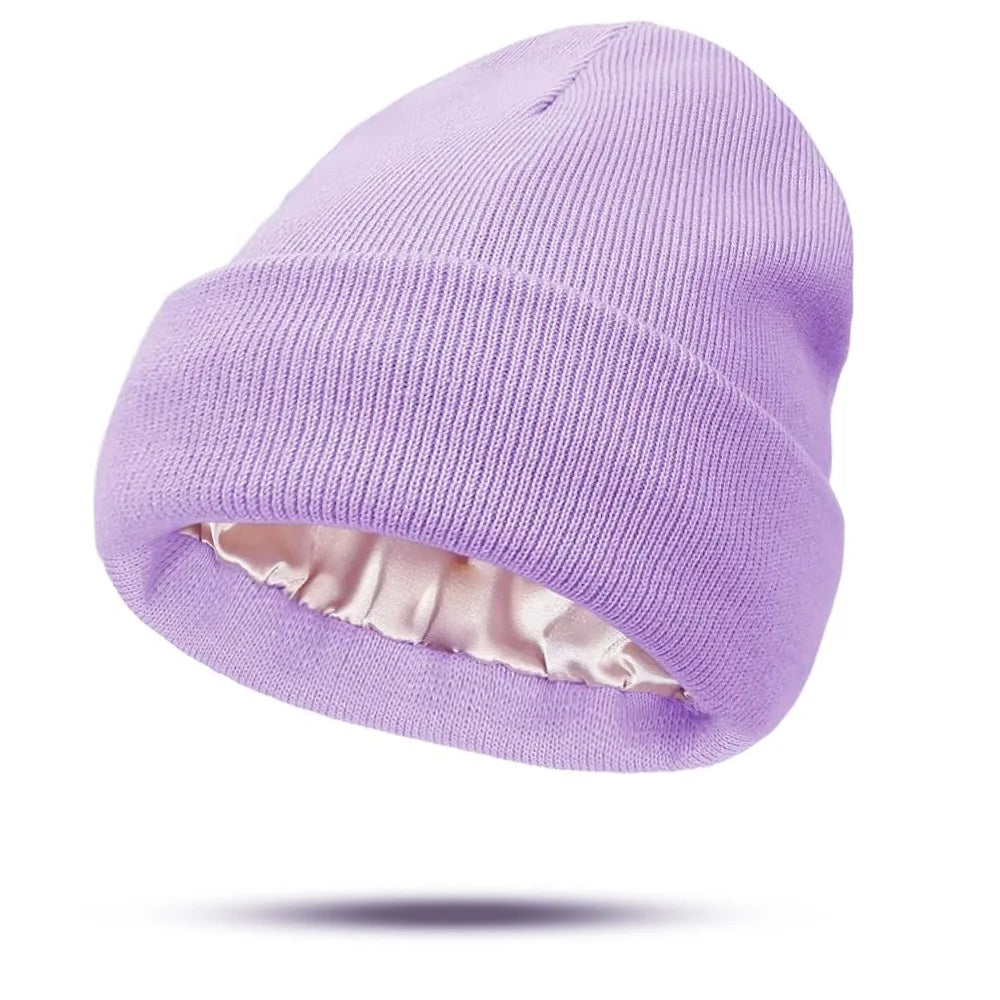 Knitted Satin Hat - ATSProducts