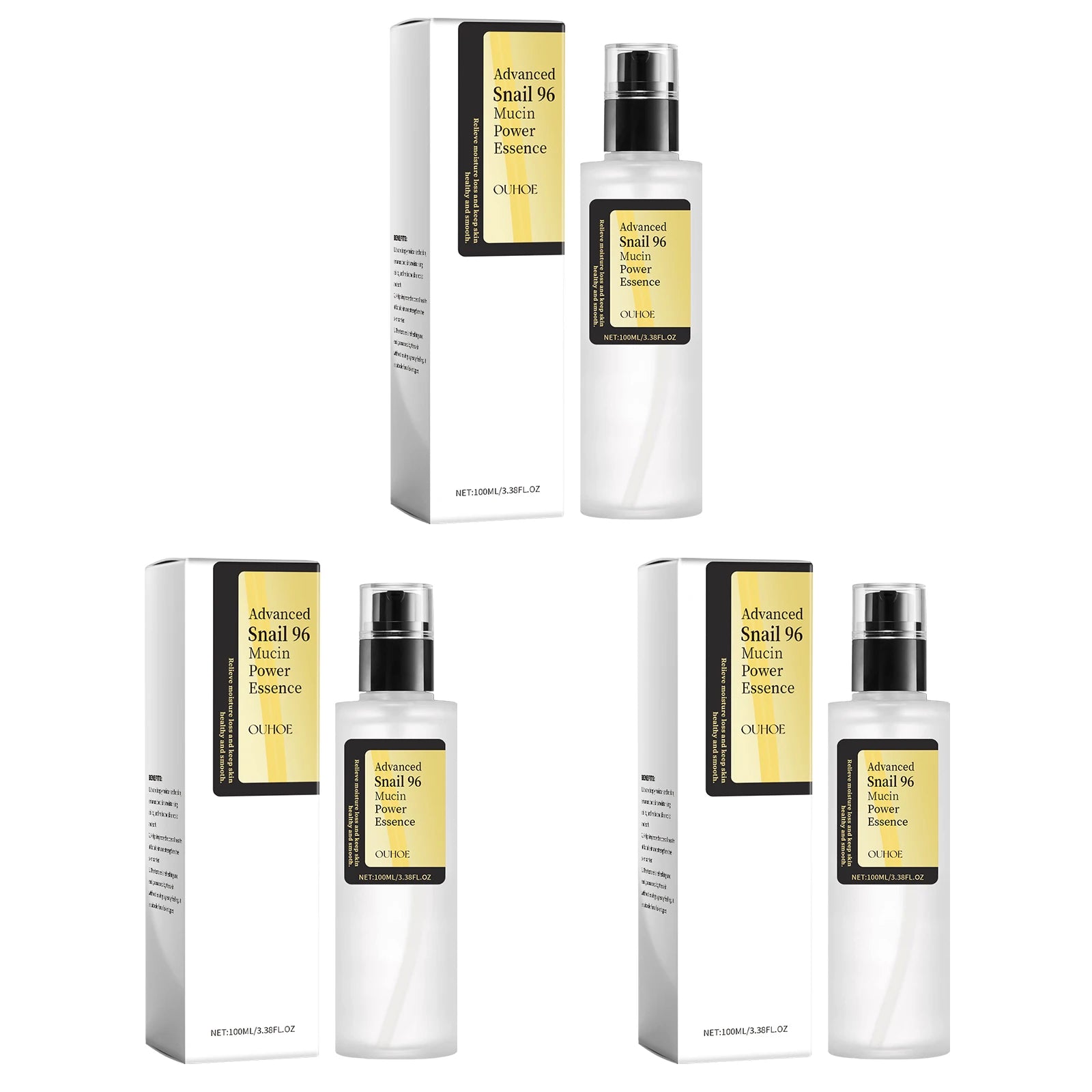 100 ml Snail Mucin Essence Hydrating Booster Deep Moisturizer - ATSProducts