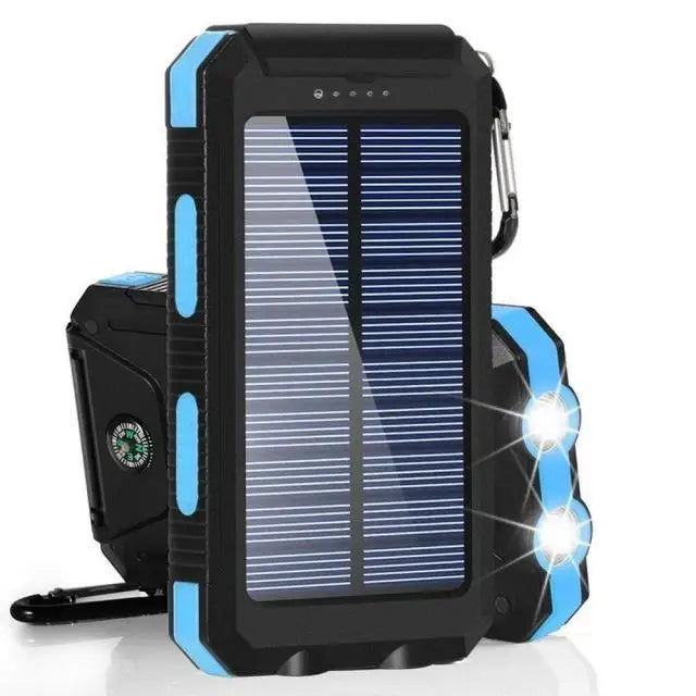Solar Power 80000mAh Portable Power Bank