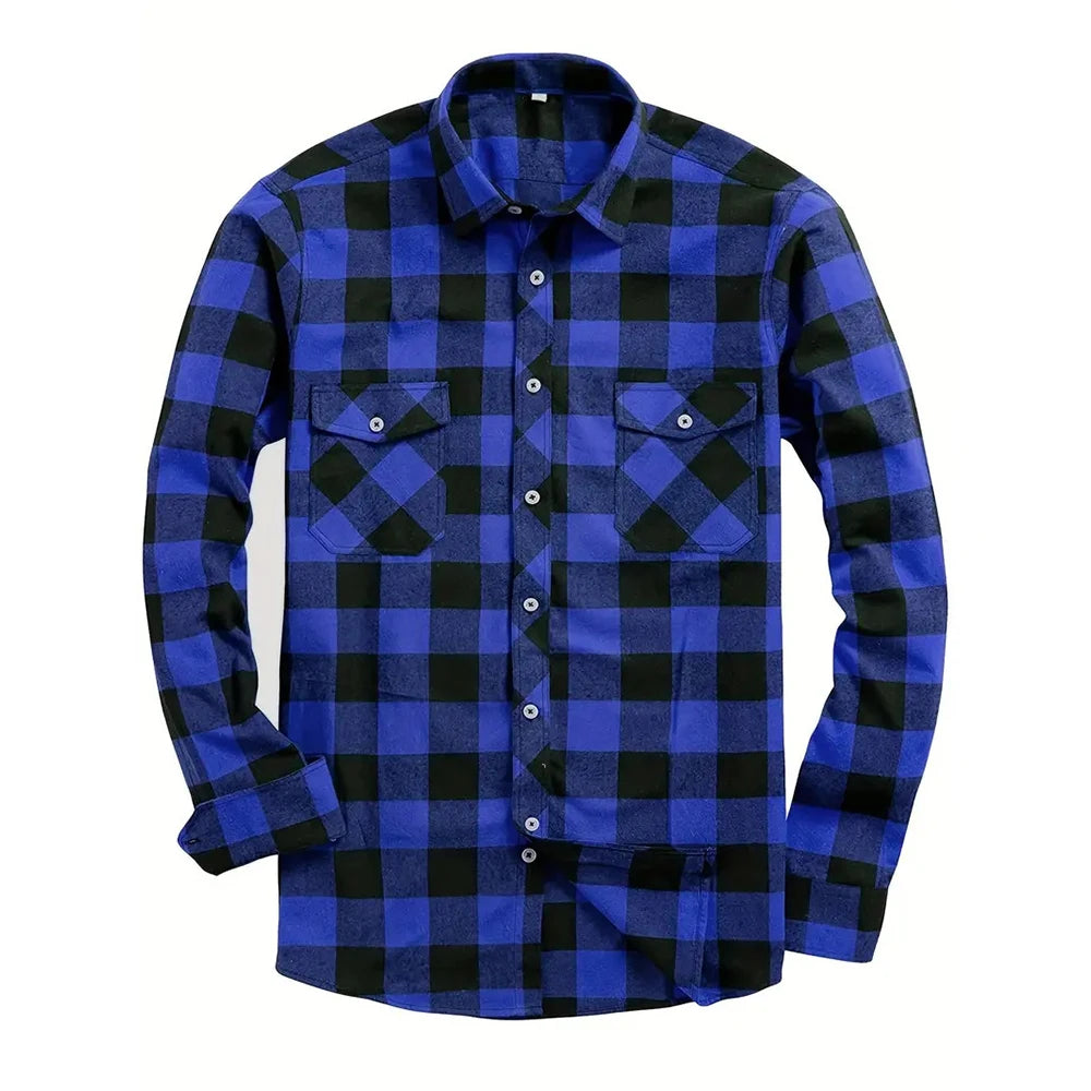 Plaid Flannel Shirt - ATSProducts