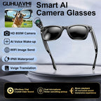 Guhuavmi AI Translation Smart Glasses With 4K Camera - ATSProducts