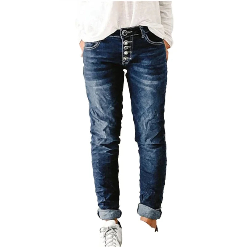 Women's Breasted Jeans - ATSProducts