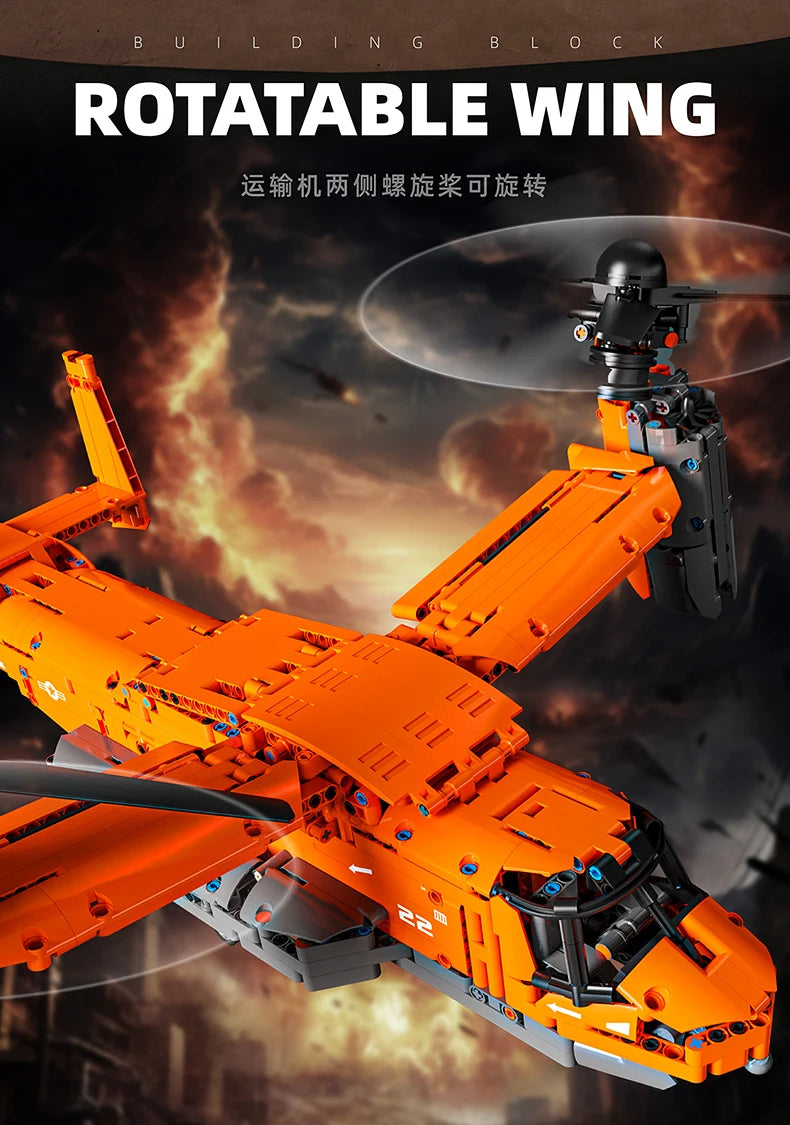 High-tech WW2 Technical Osprey Transport Aircraft Sets - ATSProducts