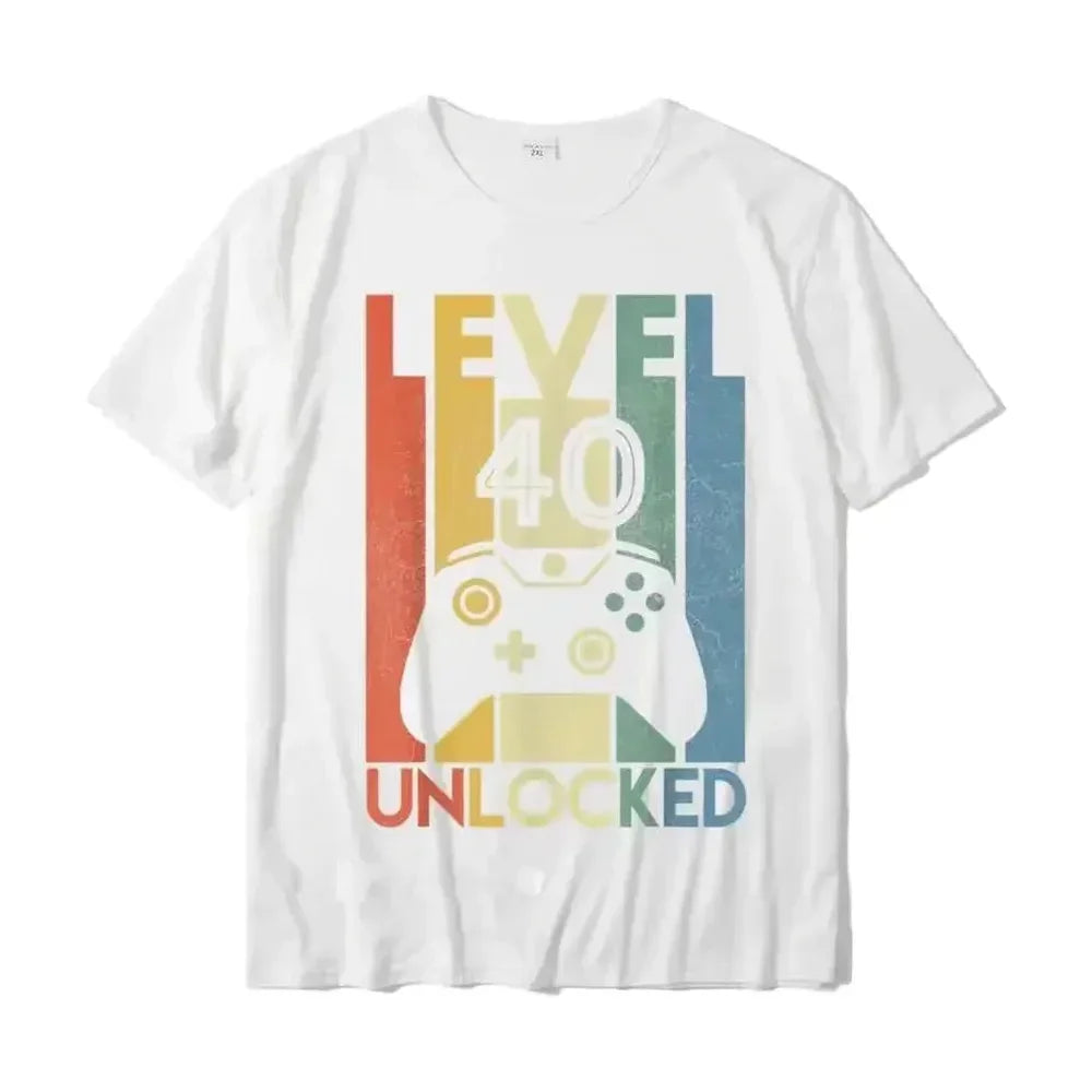 Level 40 Unlocked Graphic TShirt - ATSProducts