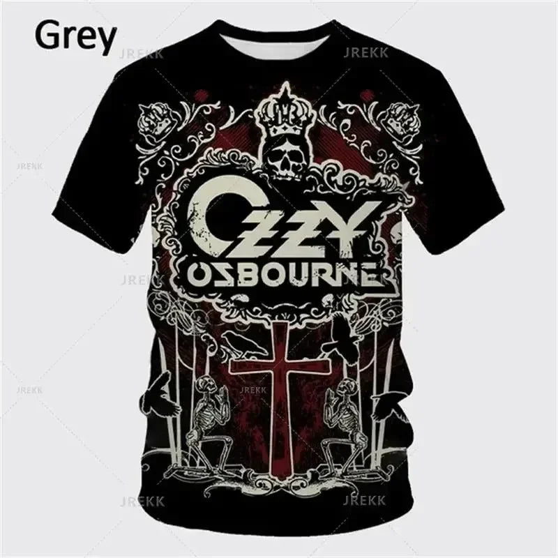 Ozzy Osbourne 3D Printed T-shirt - ATSProducts