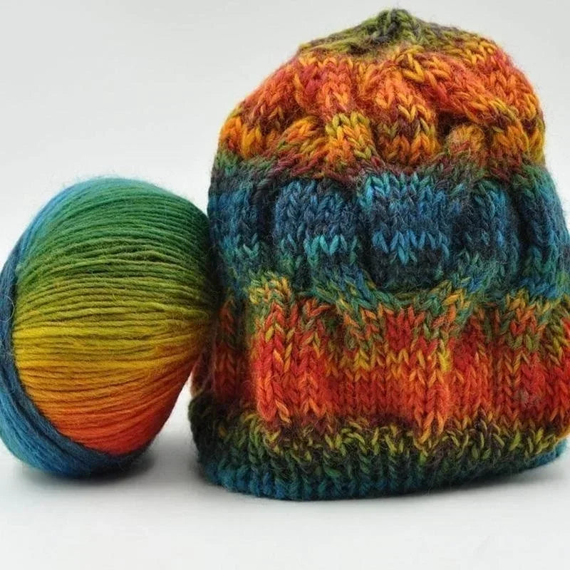 ToToro 50g/ball Rainbow Yarn - ATSProducts