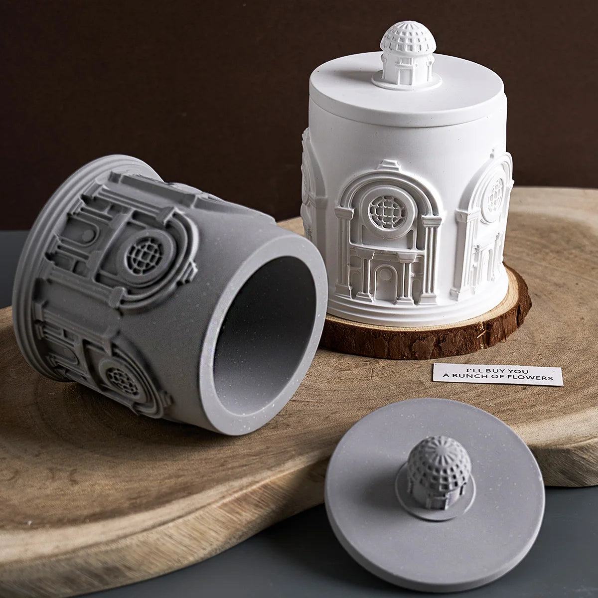 UdoCool Architectural House Candle Jar - ATSProducts