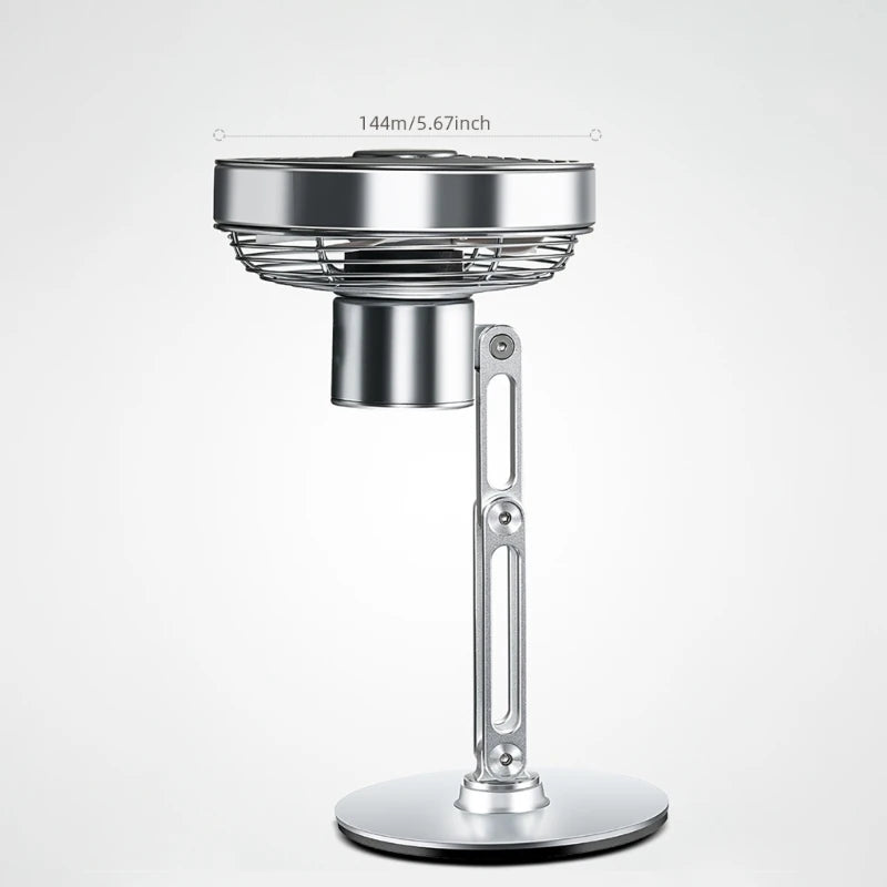 Metal USB Charging Mini Fan 360 Degree Rotating Folding - ATSProducts