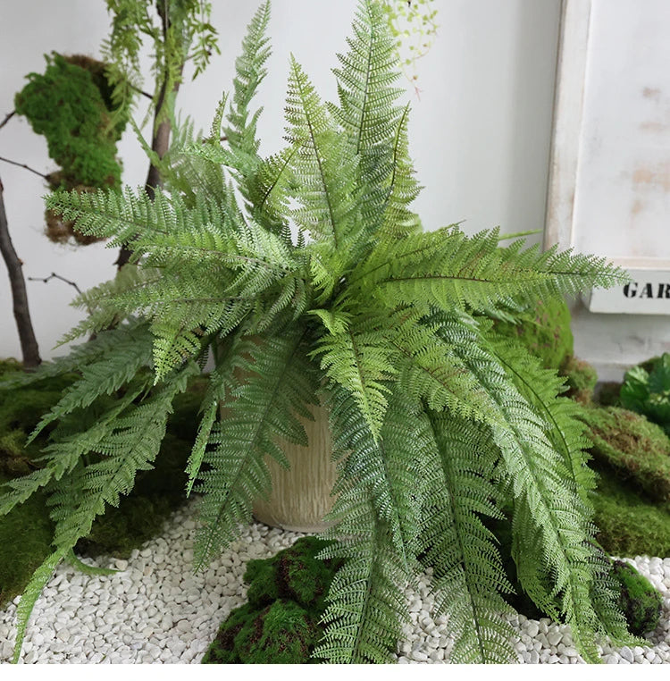 On-Merit Large Artificial Boston Fern Plants