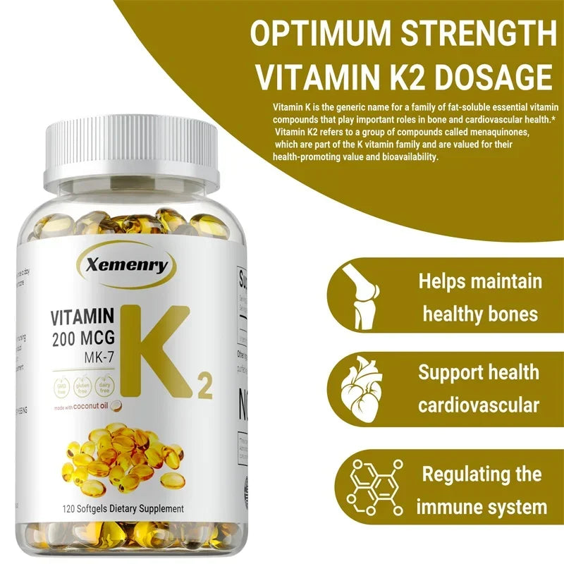 Xemenry Vitamin K2 MK-7 Supplement - ATSProducts