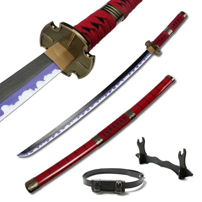 Zoro Sword 80Cm/ 31.5" Anime Cosplay Wood Swords - ATSProducts