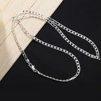 Pabeyn Sterling Silver or Platinum Plated Necklaces - ATSProducts