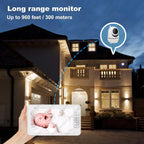 Eye4U 5 Inch Video Baby Monitor With Camera