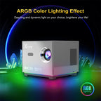 Portable Projector Smart Voice Remote Control Digital Projector Full HD 1080P 4k Projector - ATSProducts