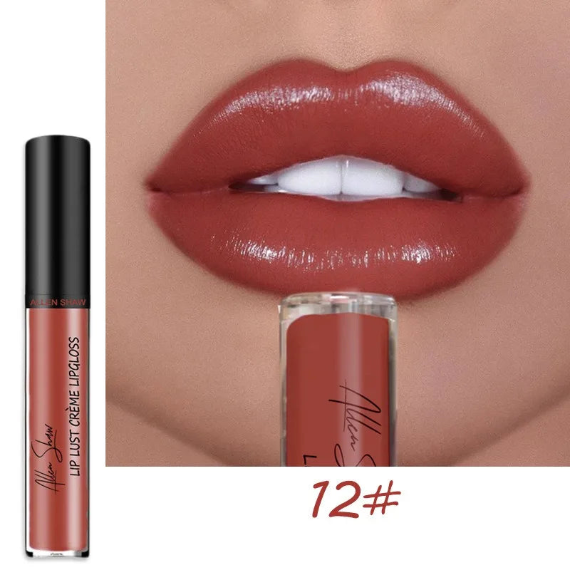 12 Color Waterproof Long Lasting Lip Gloss - ATSProducts