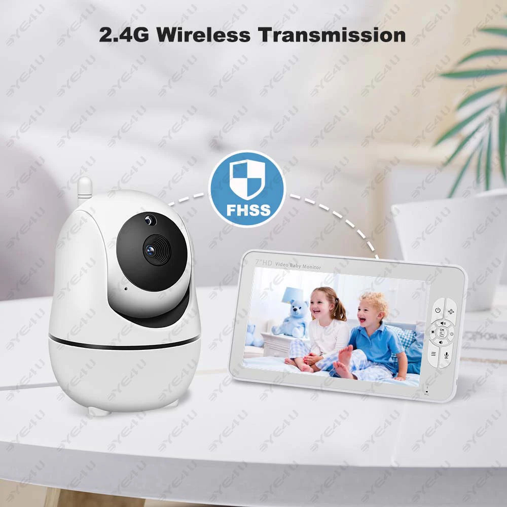 Eye4U 5 Inch Video Baby Monitor With Camera