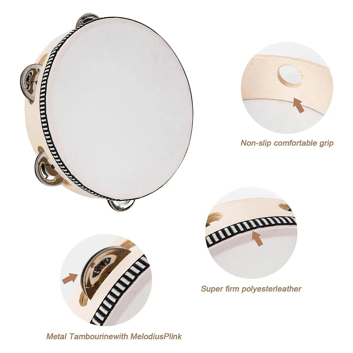 4inch Or 6inch Tambourine - ATSProducts