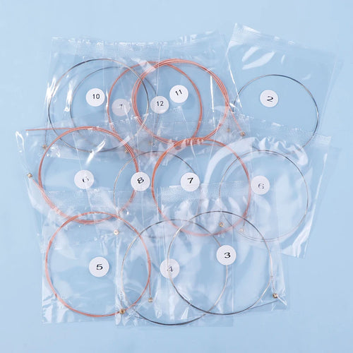 1 Set Of 12 Acoustic Guitar Strings - ATSProducts