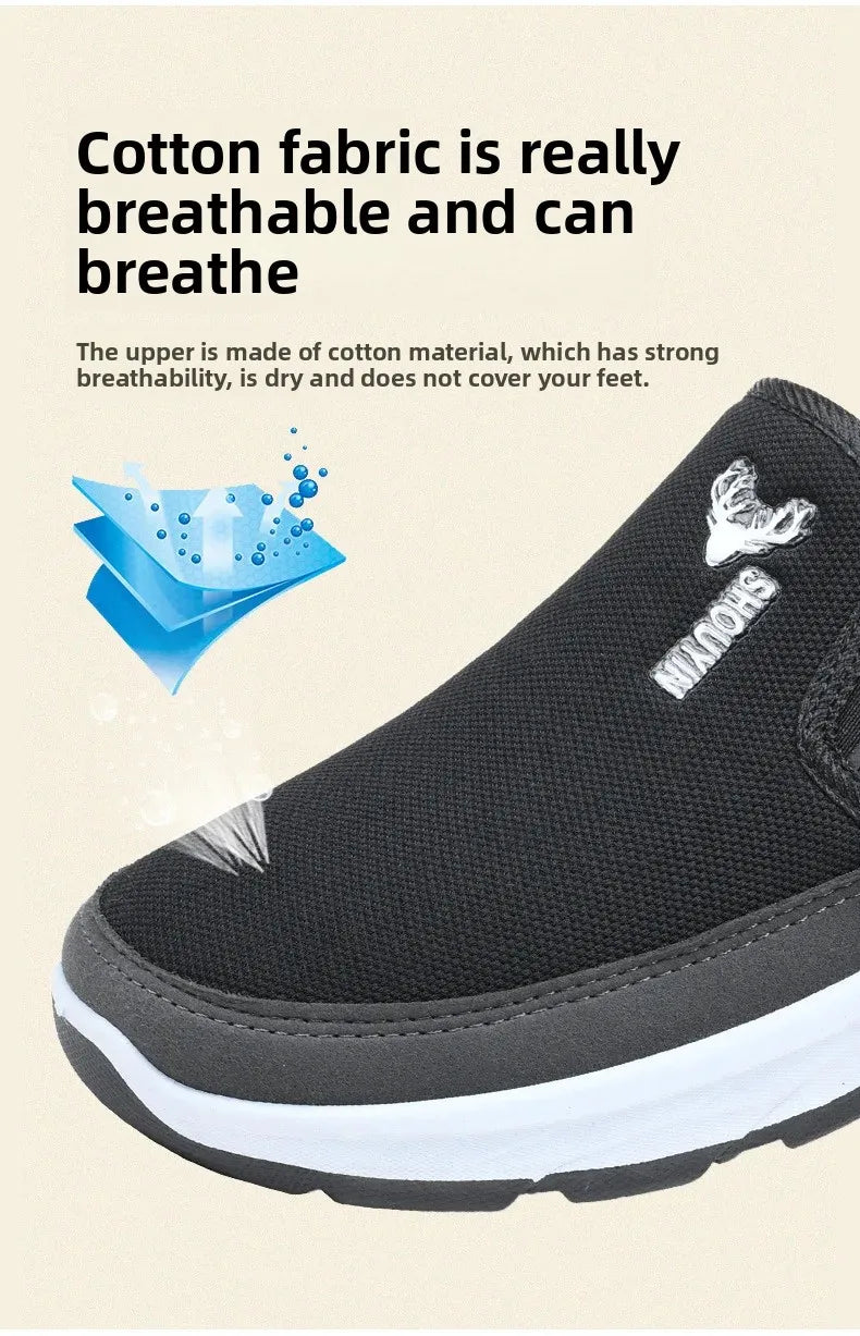 Men's Cloth Slip-On Anti-Slip Loafers - ATSProducts