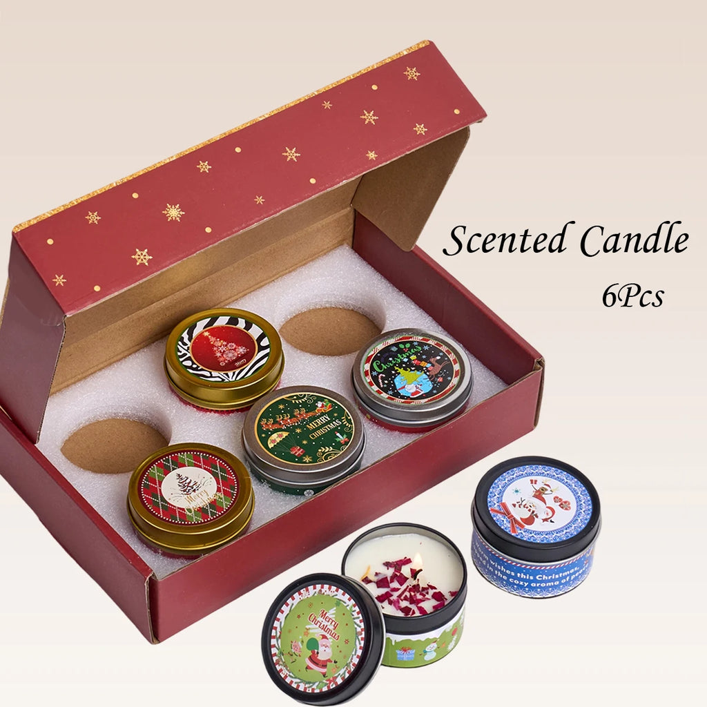 Scented Candle Set Gift DIY Smokeless Plant Aromatherapy - ATSProducts