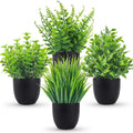 4 Small Artificial Plants - ATSProducts