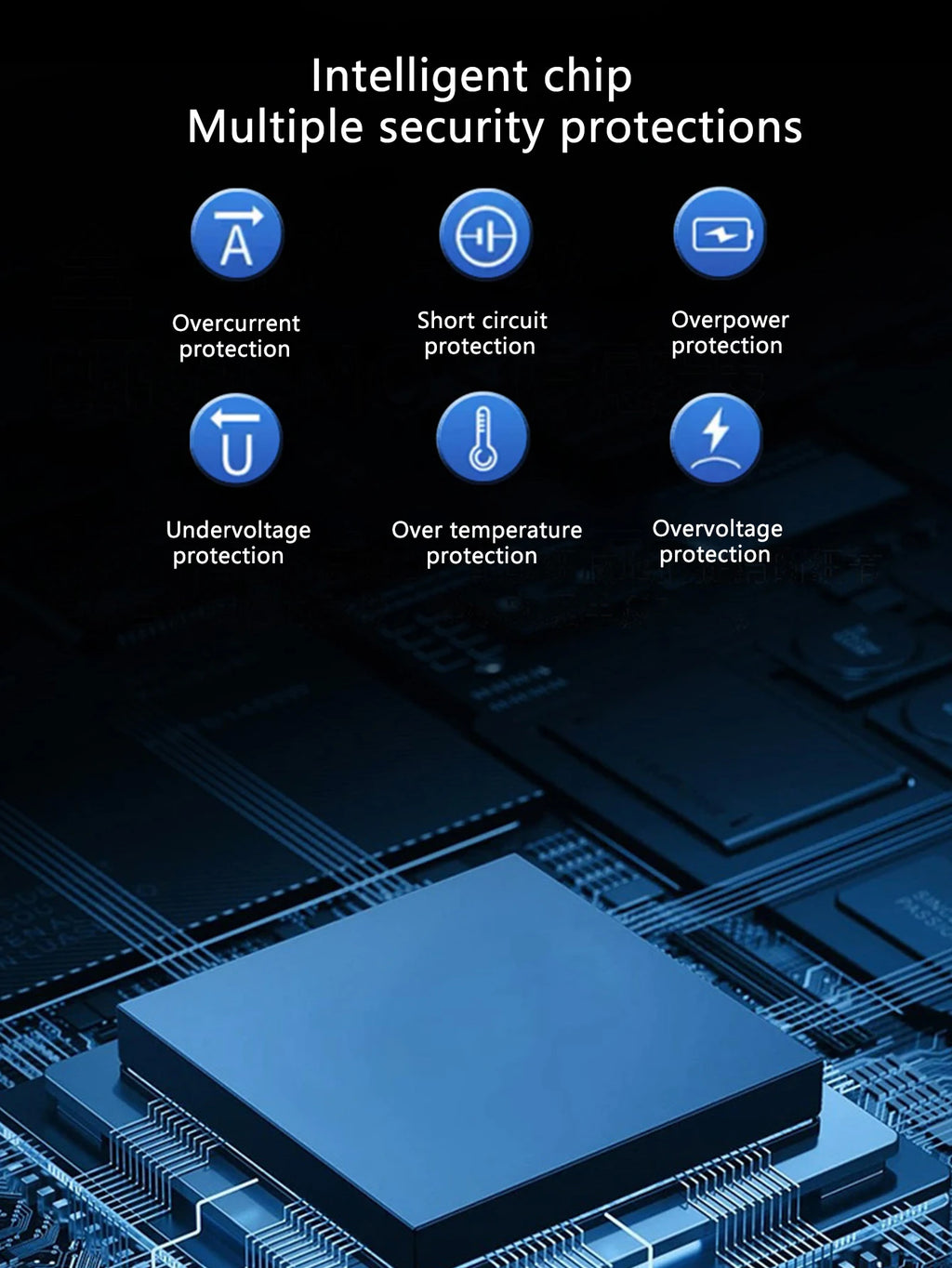 One-in-five Car Charger With Retractable cable, Built-In Retractable Cable