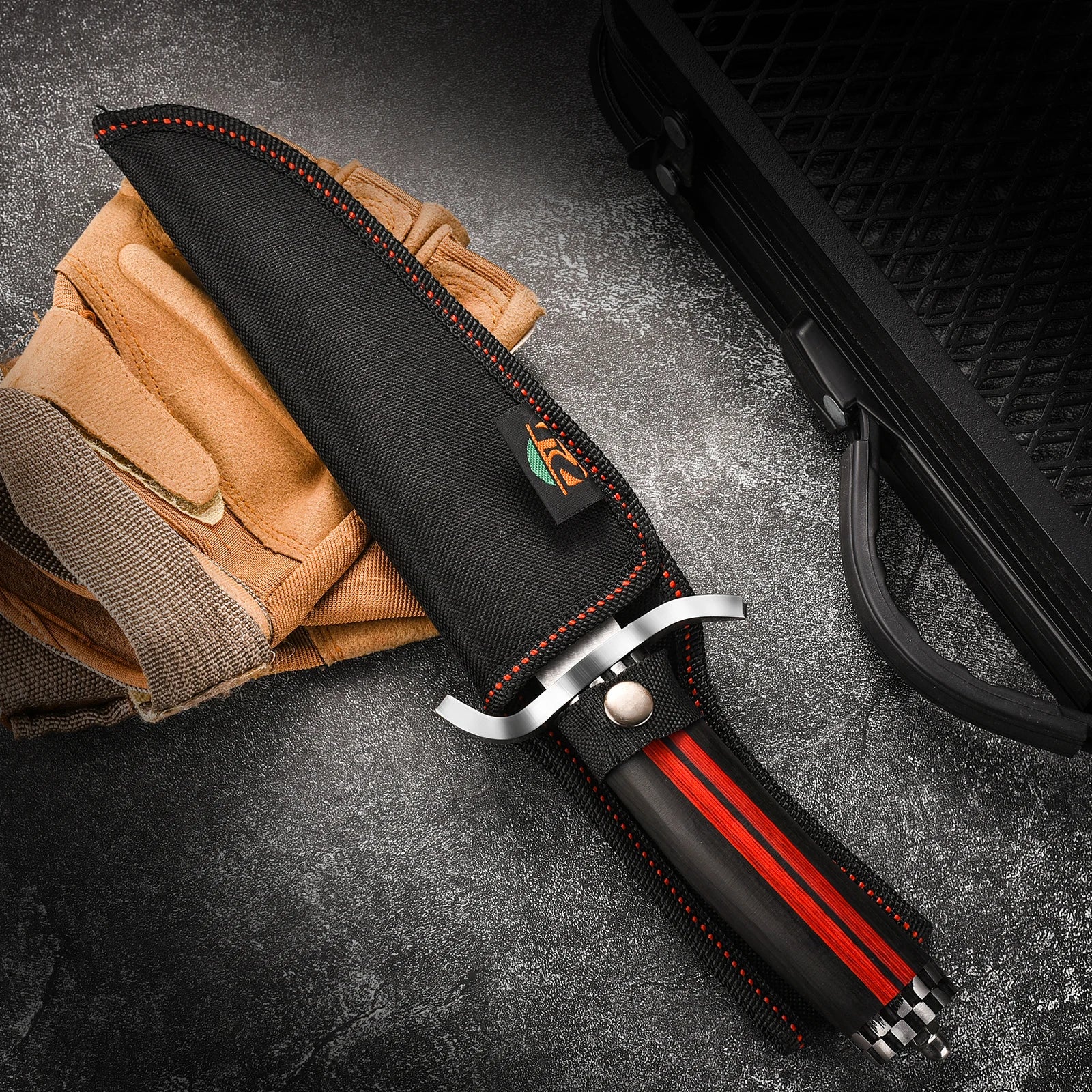 1Pc Sheathed Belt Knife - ATSProducts