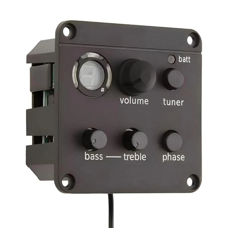 Giyo Guitar Pickup ISYS+ EQ Preamp Systems Acoustic Guitar Pickup with Tuner - ATSProducts