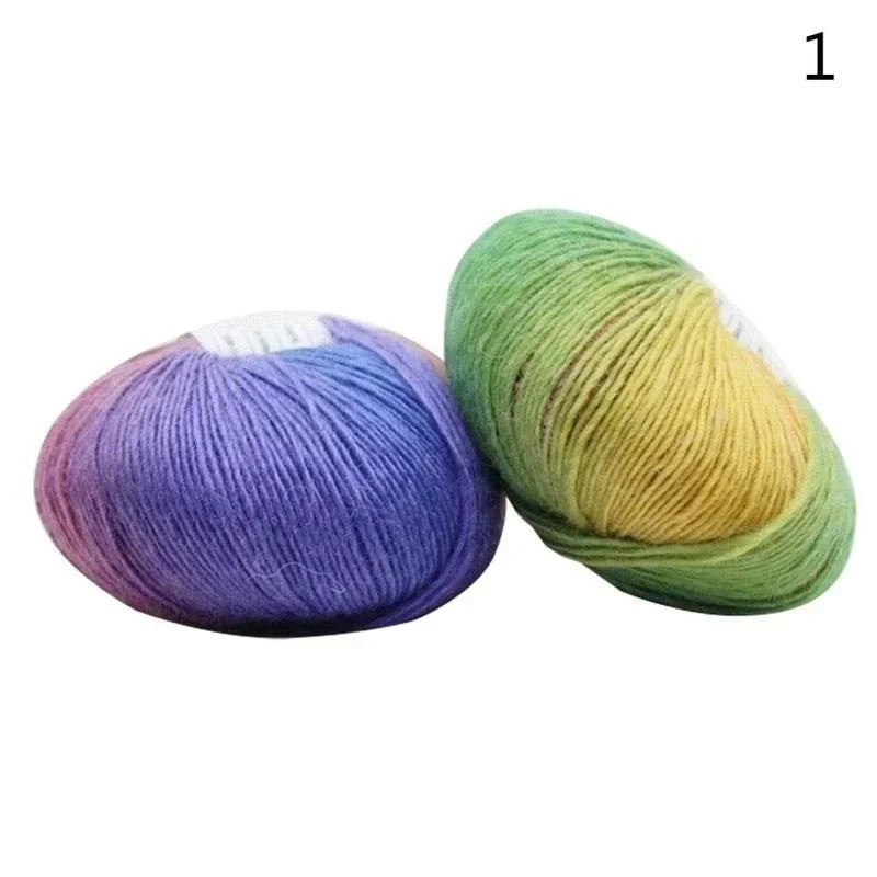 ToToro 50g/ball Rainbow Yarn - ATSProducts