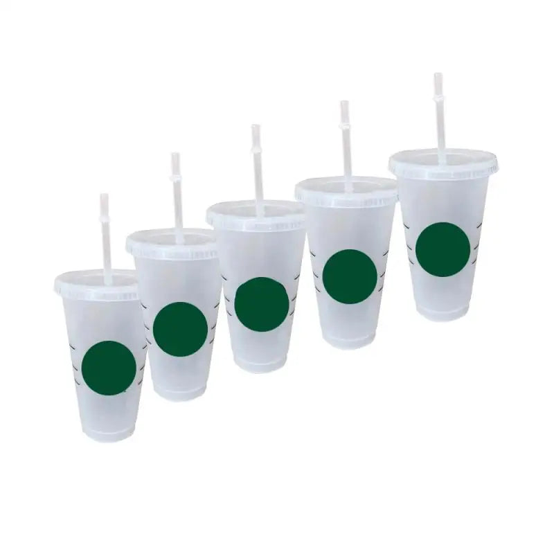 5Pc Tumbler Set with Straw - ATSProducts