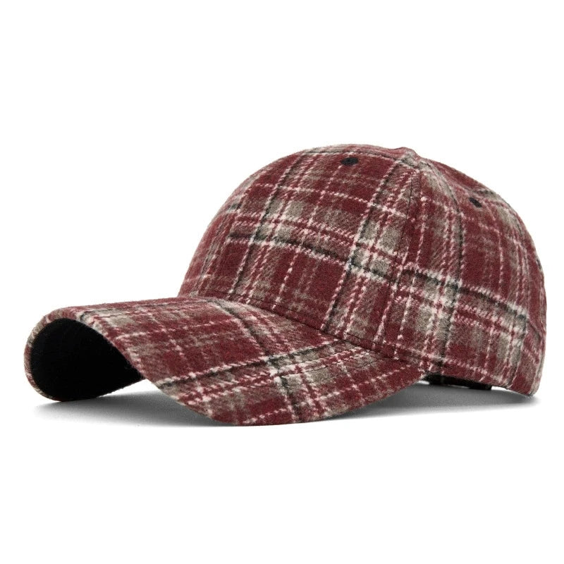 Plaid Baseball Cap - ATSProducts