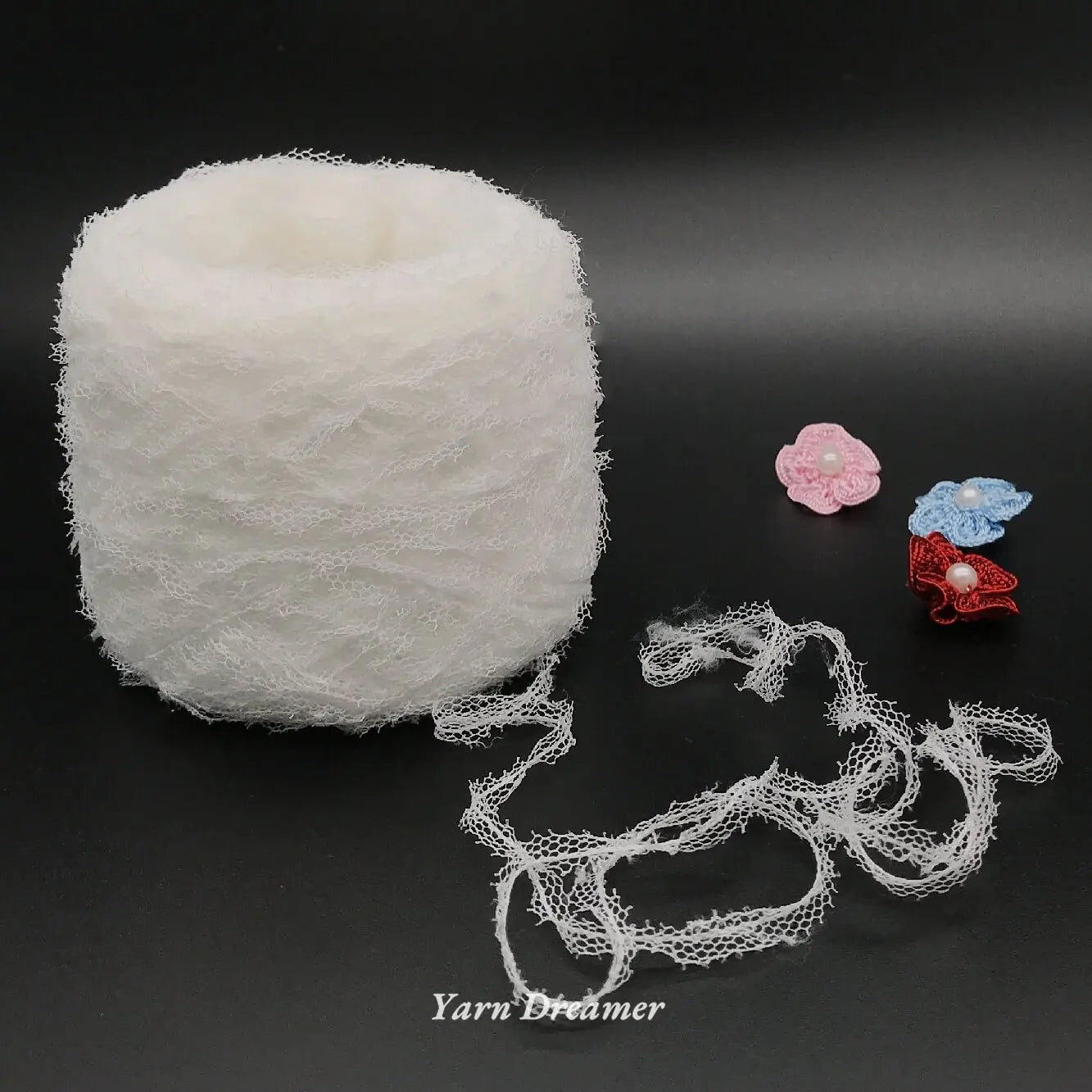 Yarn Dreamer 100g White Lace Yarn - ATSProducts