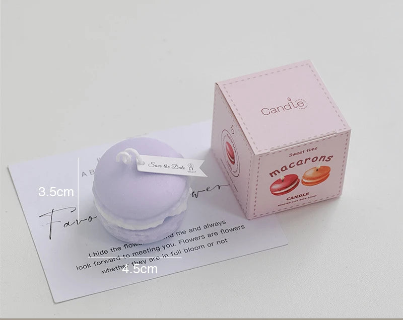 Natural Plant Scented Macaron Scented Candles - ATSProducts