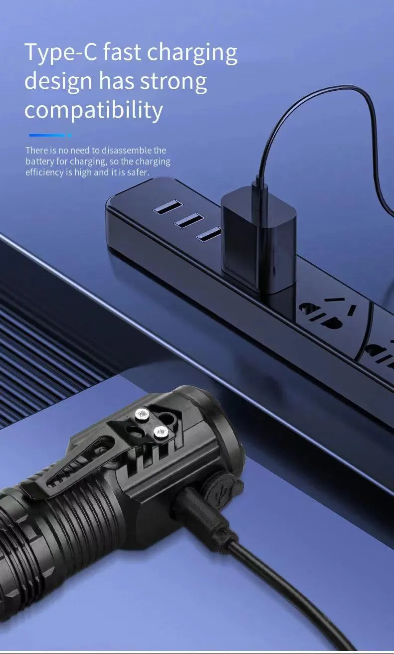 LED Flashlight Rechargeable - ATSProducts