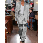 Satin Two-piece Suit - ATSProducts