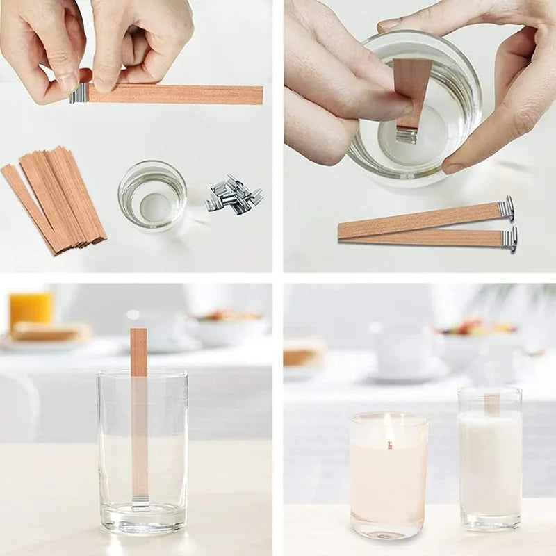 Natural Wooden Candle Wicks - ATSProducts