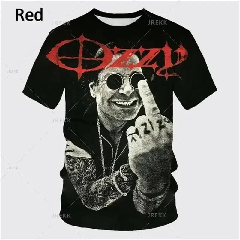 Ozzy Osbourne 3D Printed T-shirt - ATSProducts
