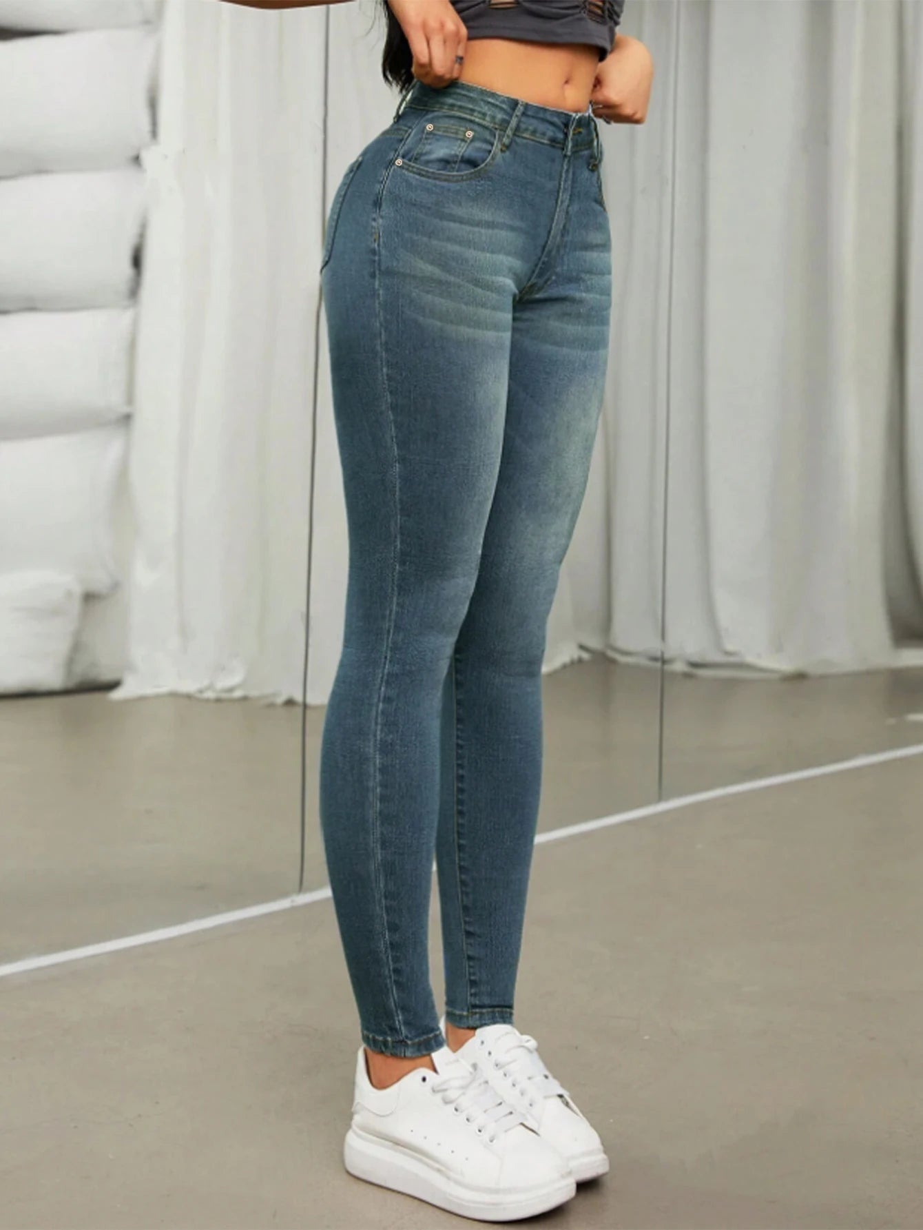 Inpetal High Waist Skinny Jeans - ATSProducts