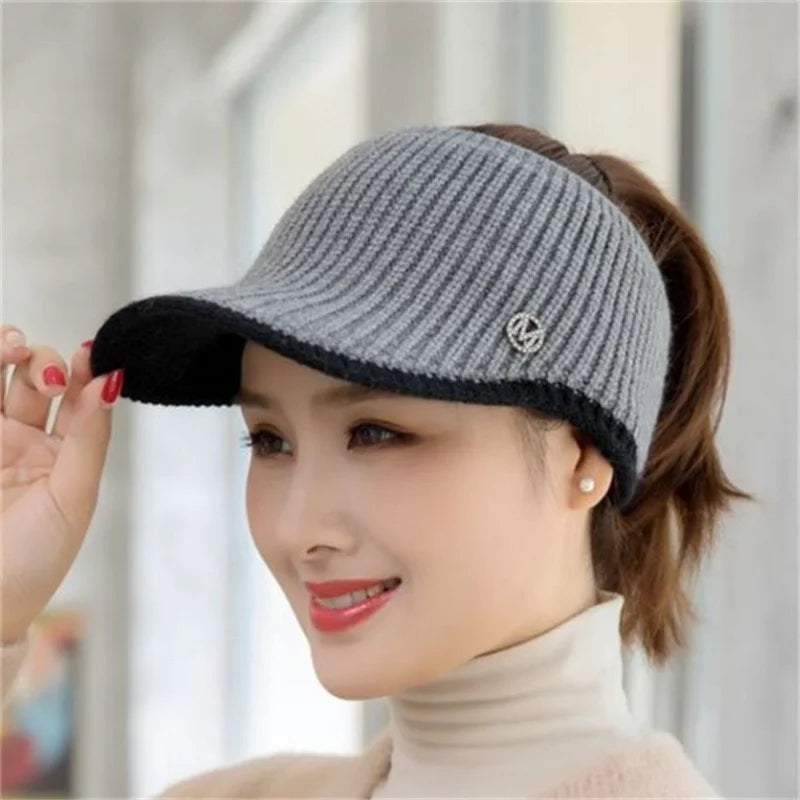 Empty Top Knitted Golf Cap - ATSProducts