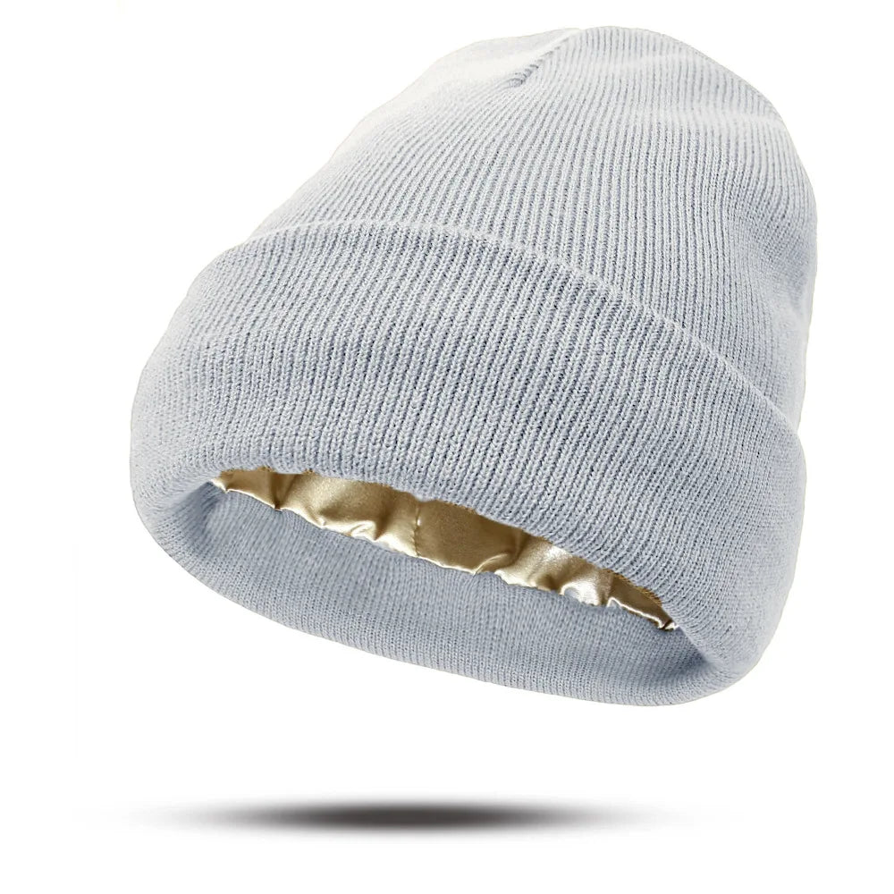 Knitted Satin Hat - ATSProducts