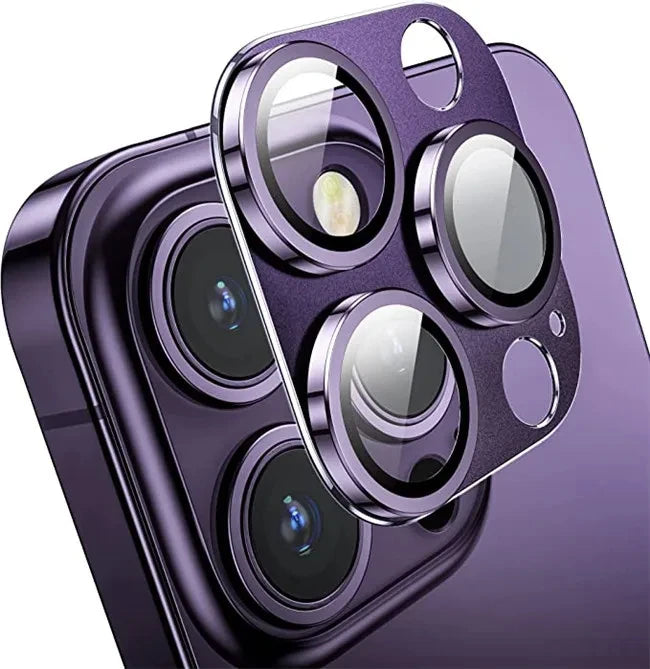 Metal Armor Camera Lens Protector For IPhone 14 15 Pro Max - ATSProducts