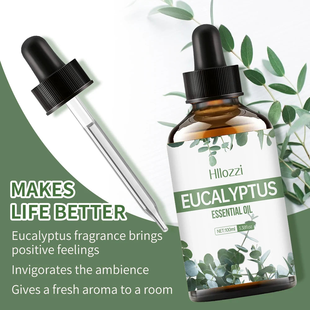 Hllozzi Eucalyptus Plant Essential Oil - ATSProducts