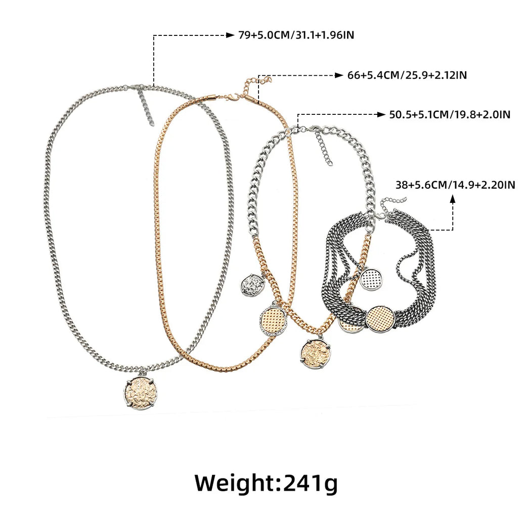 Pauli Manfi Exaggerated Multi-Layer Chain