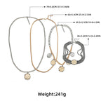 Pauli Manfi Exaggerated Multi-Layer Chain