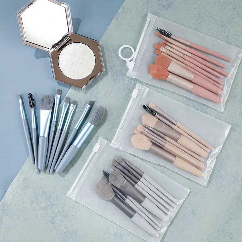 Makeup Brushes 8Pc Set - ATSProducts