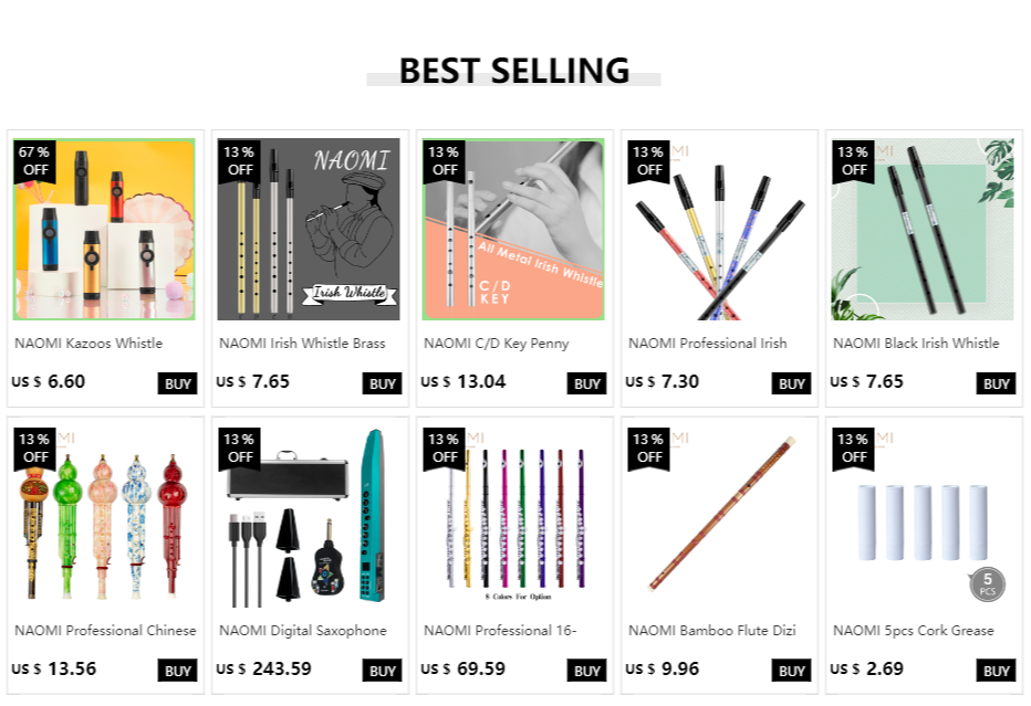 Naomi Tenor/Alto/Soprano Saxophone Mute - ATSProducts