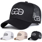 GOD IS GOOD Letter Embroidery Trucker Cap - ATSProducts