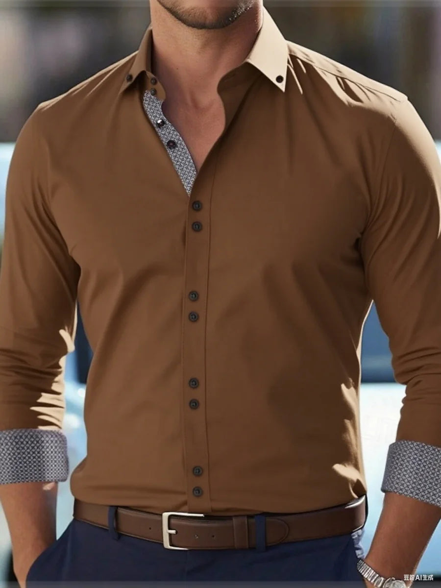Button-Down Business Casual Shirt - ATSProducts