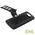 VEVOR Keyboard Tray under Desk Adjustable Height and Angle - ATSProducts